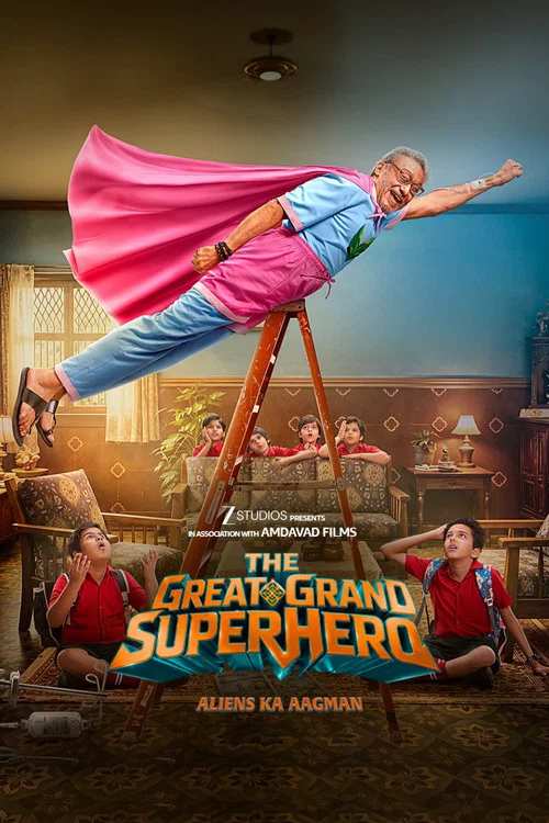 Download The Great Grand Superhero: Aliens Ka Aagman (2026) Zee5 WEB-DL {Hindi DD5.1} Full Movie 480p [360MB] | 720p [700MB] | 1080p [1.6GB]